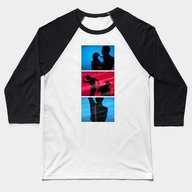 THE REFLEX Video Images Baseball T-Shirt by Pop Fan Shop